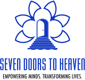 Logo for Seven Doors to Heaven - a premier destination for transformative Yoga Retreats, Wellness Retreats, and Spiritual Healing for inn er peace.